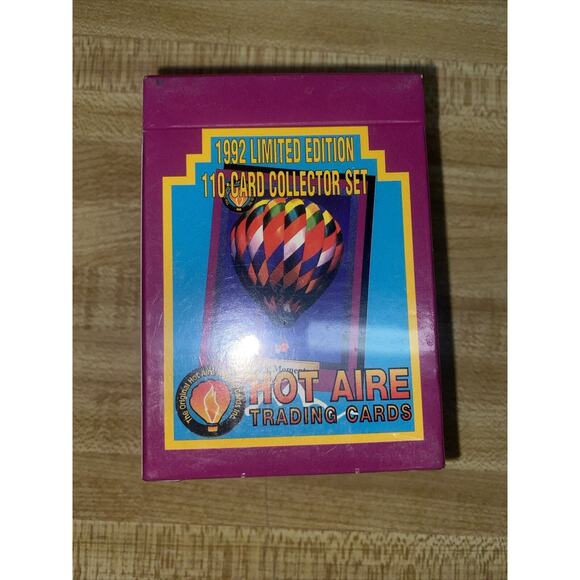 New Sealed Hot Air Balloon Trading Cards 1992 Never Opened Albuquerque NM - Picture 1 of 6
